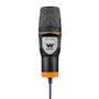 Woxter Mic Studio Micrófono de Condensador Negro con Trípode
